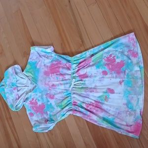 Children 's Place multicolor beach dress size 10